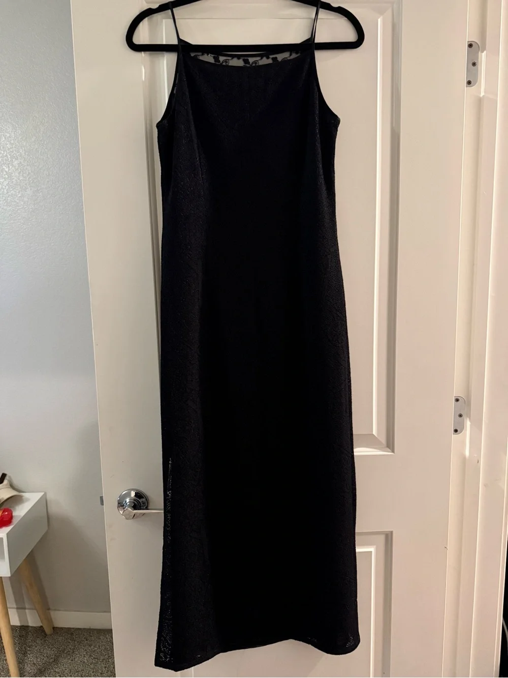 Classic Black Slip Skirt - Women